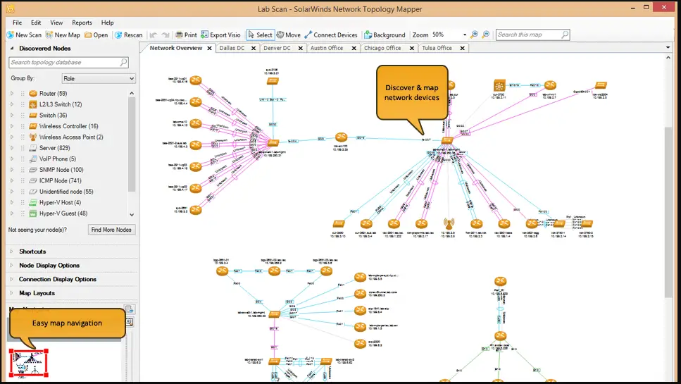 Top 10 Most Popular Network Mapping Softwares In US - Network Map