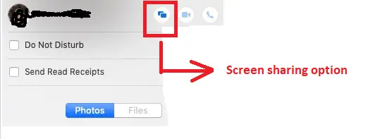 Mac Screen Share Functionality ( iPhone Screen Share Using Facetime Screen share Application )