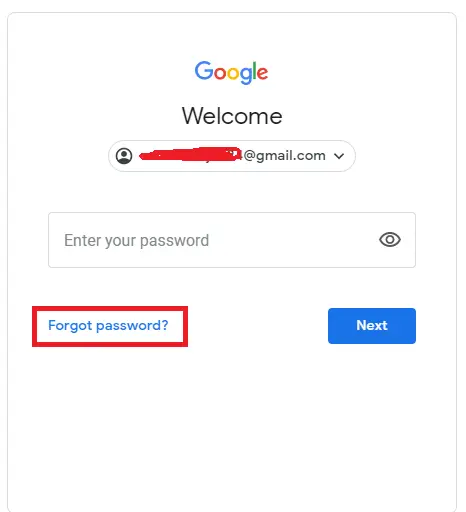 recover gmail account