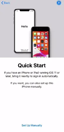 set new iphone