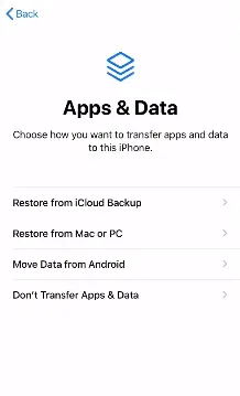 Restore iPhone Backup From iCloud