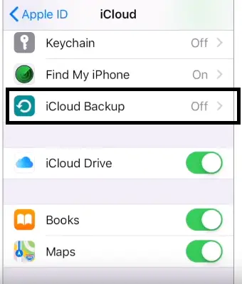 iphone backup