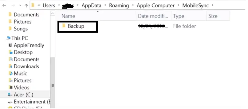 Backup iPhone To Computer/Mac Device