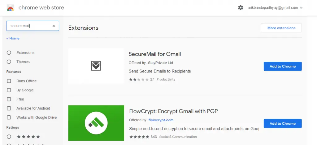 how to send an encrypted email 