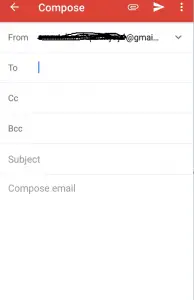 how to send email in iphone
