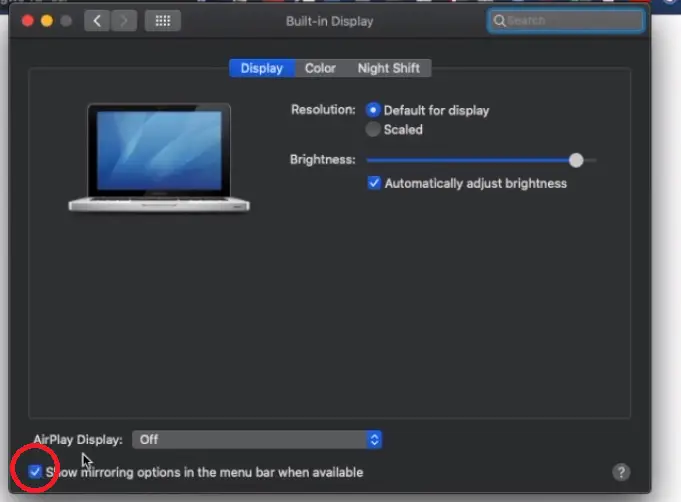 AirPlay In Macbook PC To Share Content To Any Smart TV