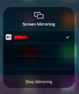 Screen Mirroring In iPhone Or iPad To Mac/TV