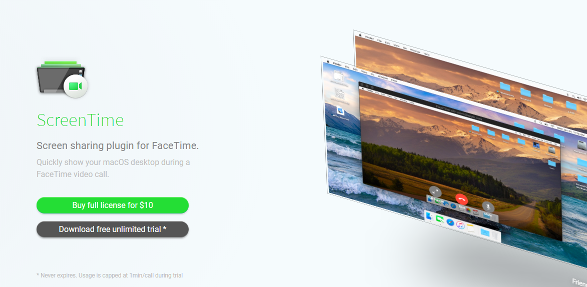share my screen mac facetime