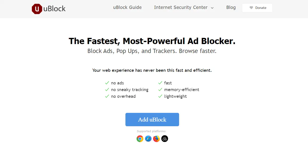 adblock ultimate for chrome