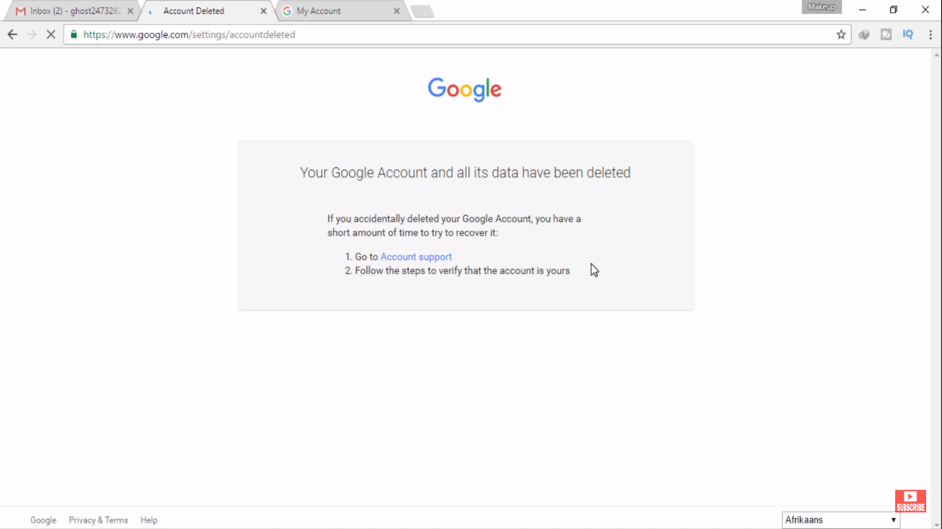 How To Delete Google & Gmail Account Quickly ? [Delete all gmail emails ...