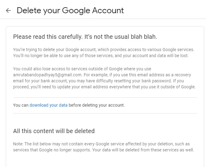 How To Delete Google & Gmail Account Quickly ? [Delete All Gmail Emails ...