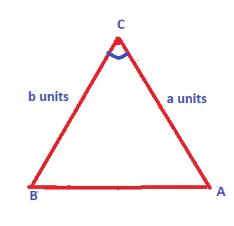 Area Of Triangle With Two Sides